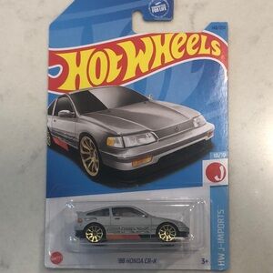 '88 Honda CR-X Toy Car - Silver